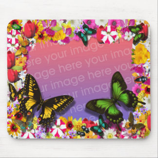 Blumen-Garten Mousepad