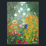 Blumen-Garten-Notizbuch Gustav Klimt Notizblock<br><div class="desc">Blumen-Gartennotizbuch Gustav Klimt. Ölmalerei auf Leinwand ab 1907. Abgeschlossen während seiner goldenen Phase, ist Blumen-Garten eine von Klimts berühmtesten Landschaftsmalereien. Die Sommerfarbexplosion weiter in dieser Arbeit mit einer schönen Mischung der orange, roten, lila, blauen, rosa und weißen Blüten. Ein großes Geschenk für Fans von Gustav Klimt, von Kunst nouveau, von...</div>