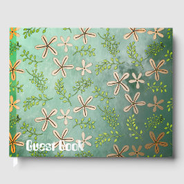 Blumen Gästebuch