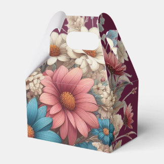 Blumen Gefälligkeitstasche Geschenkschachtel