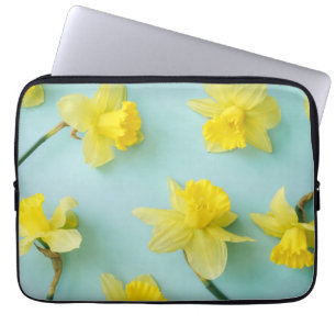 Blumen   Gelbe Daffodien Laptopschutzhülle