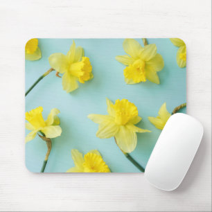 Blumen Gelbe Daffodien Mousepad