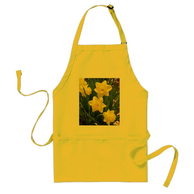BLUMEN-GELBE NARZISSEN-SCHÜRZE SCHÜRZE (Vorne)