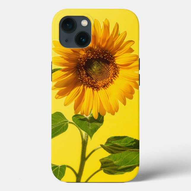 Blumen | Gelbe Sonnenblume Case-Mate iPhone Hülle (Rückseite)
