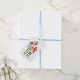 Blumen Geschenkanhänger