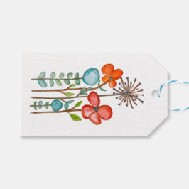 Blumen Geschenkanhänger
