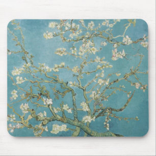 Blumen Gogh Zweige Mandelblüten Natur Mousepad