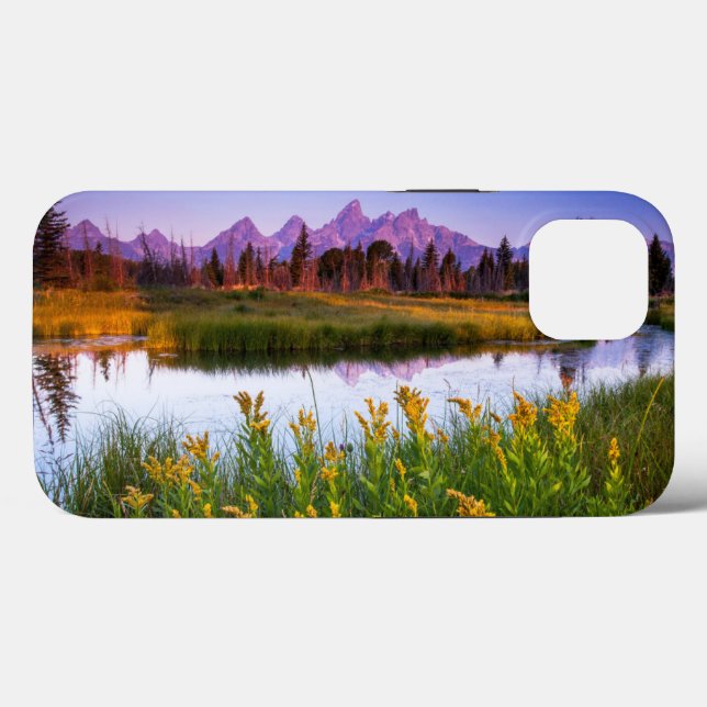 Blumen | Grand Teton National Park, Wyoming Case-Mate iPhone Hülle (Rückseite (Horizontal))
