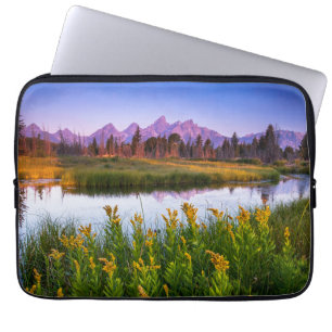 Blumen Grand Teton National Park, Wyoming Laptopschutzhülle
