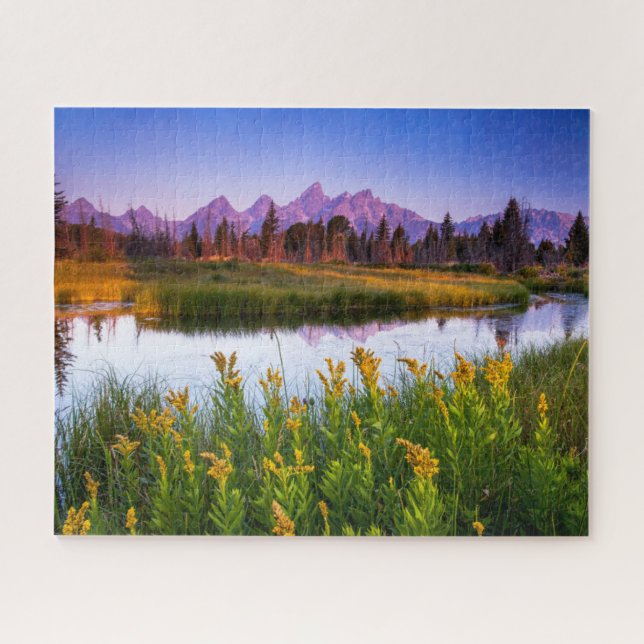Blumen | Grand Teton National Park, Wyoming Puzzle (Horizontal)