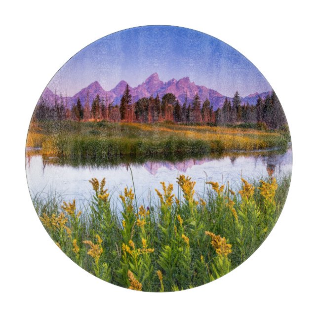 Blumen | Grand Teton National Park, Wyoming Schneidebrett (Vorderseite)