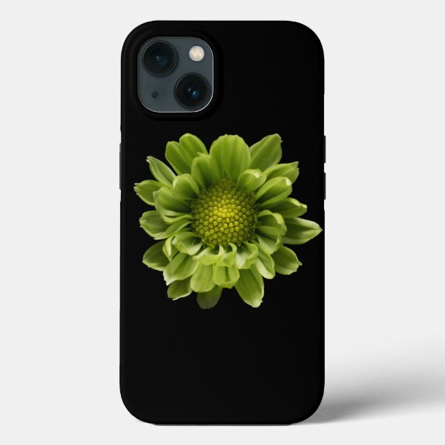 Blumen | Grünes Chrysanthemum Case-Mate iPhone Hülle (Rückseite)