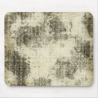 Blumen-Grunge Mousepad