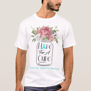 Blumen Hoffnung auf Heilung Interstitielle Cystiti T-Shirt