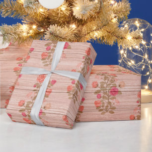 Blumen Holz Modern Beliebtes Geschenkpapier