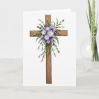 Blumen-Holzschnitt-Schönheits-Grußkarte