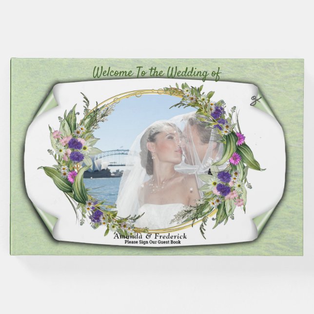 Blumen im Sommer Gästebuch (Vorderseite)