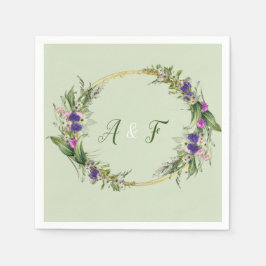 Blumen im Sommer Serviette