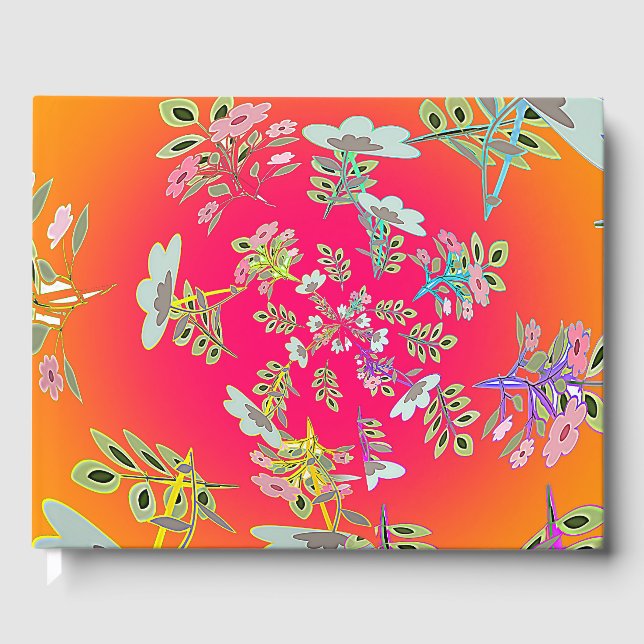 Blumen im Überfluss Gästebuch (Vorderseite)