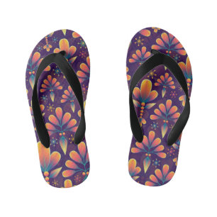 Blumen in Blüte Kinder Flip Flops