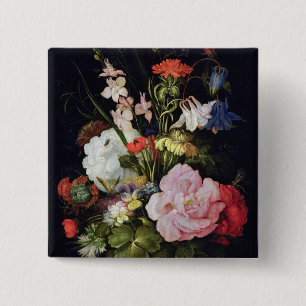 Blumen in einem Vase Button