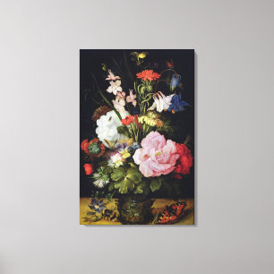 Blumen in einem Vase Leinwanddruck