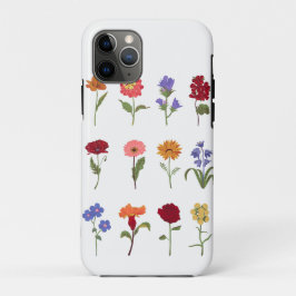 Blumen iPhone 11 Pro Hülle | Personalisierte Handy