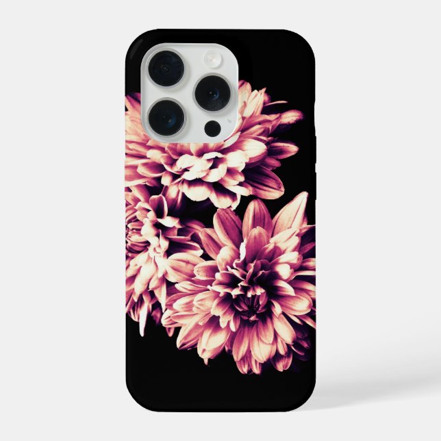 Blumen iPhone Hülle (Rückseite)