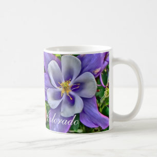 Blumen-Kaffee-Tasse Colorados columbine Kaffeetasse