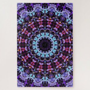 Blumen-Kaleidoskop-Puzzle Puzzle