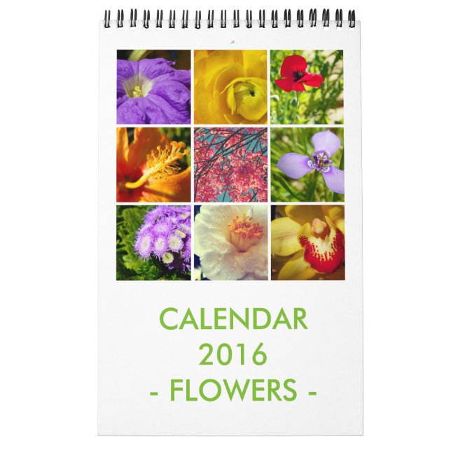 Blumen Kalender (Titelbild)