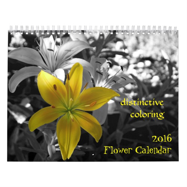 Blumen-Kalender 2016 Kalender (Titelbild)