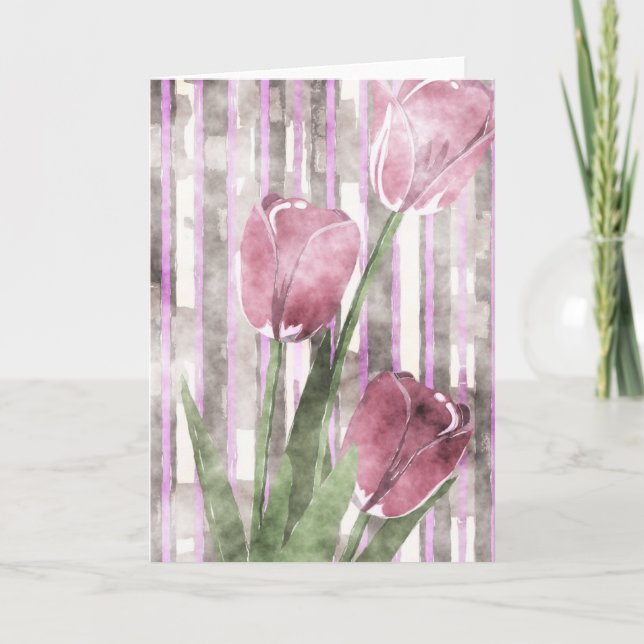 Blumen Karte (Vorderseite)