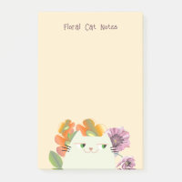 Blumen Katzen Haftnotizen Süße Kawaii Blüten