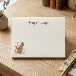 Blumen Katzen Papierwaren Himmlische Botanische Ha Post-it Klebezettel