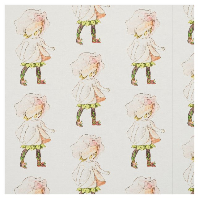 BLUMEN-KIND - SÜSSE ERBSEN-FEENHAFTES MIT STOFF (Muster)