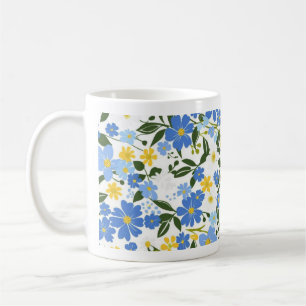 Blumen-Klassik-Tasse Kaffeetasse