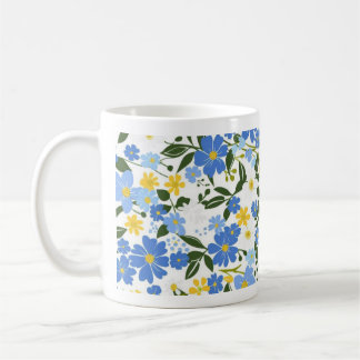 Blumen-Klassik-Tasse Kaffeetasse