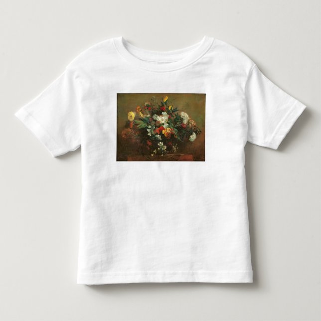 Blumen Kleinkind T-shirt (Vorderseite)