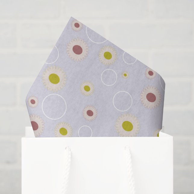 Blumen Korkuntersetzer Seidenpapier (Geschenktüte)