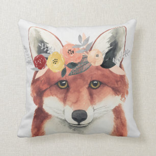 Blumen-Kronen-FörsterFox Kissen