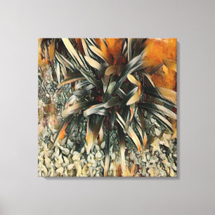 Blumen Kunst Leinwanddruck