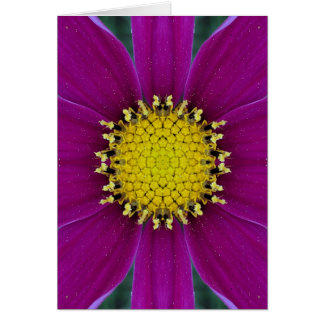 Blumen-leere Karte