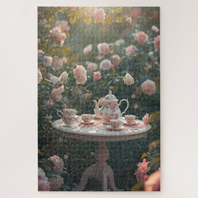 Blumen-Leseecke-Jigsaw-Puzzle Puzzle (Vertikal)