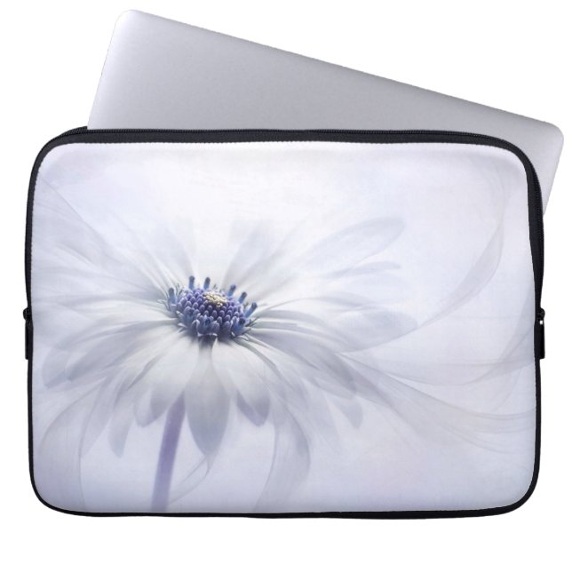 Blumen | LILA BLUME Laptopschutzhülle (Vorderseite)