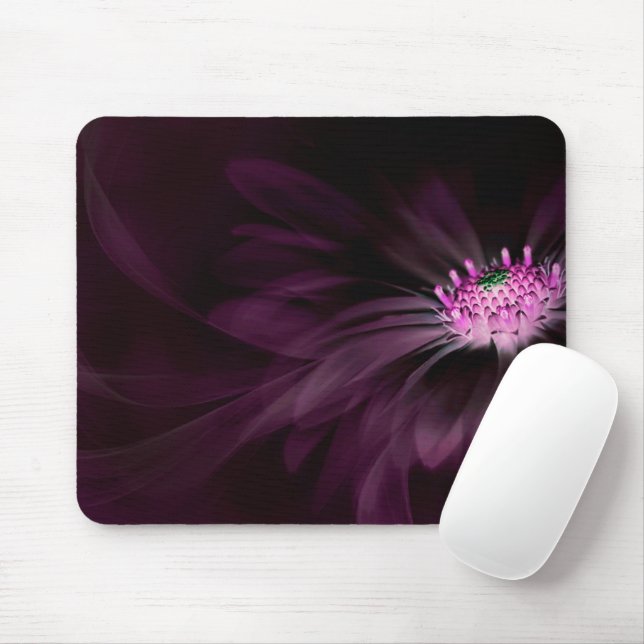 Blumen | Lila Daisy Mousepad (Mit Mouse)