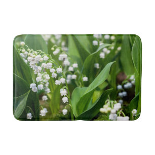 Blumen Lily of the Valley Schweden Badematte