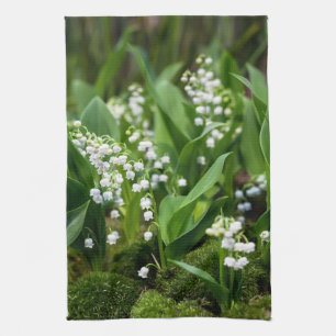 Blumen   Lily of the Valley Schweden Geschirrtuch
