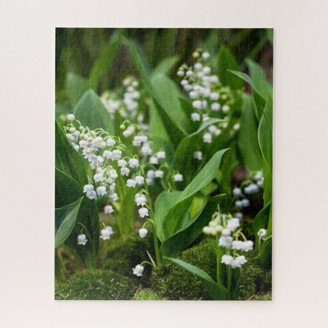 Blumen | Lily of the Valley Schweden Puzzle (Vertikal)
