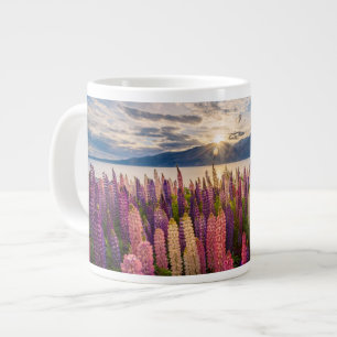 Blumen Lupinen Neuseeland Jumbo-Tasse